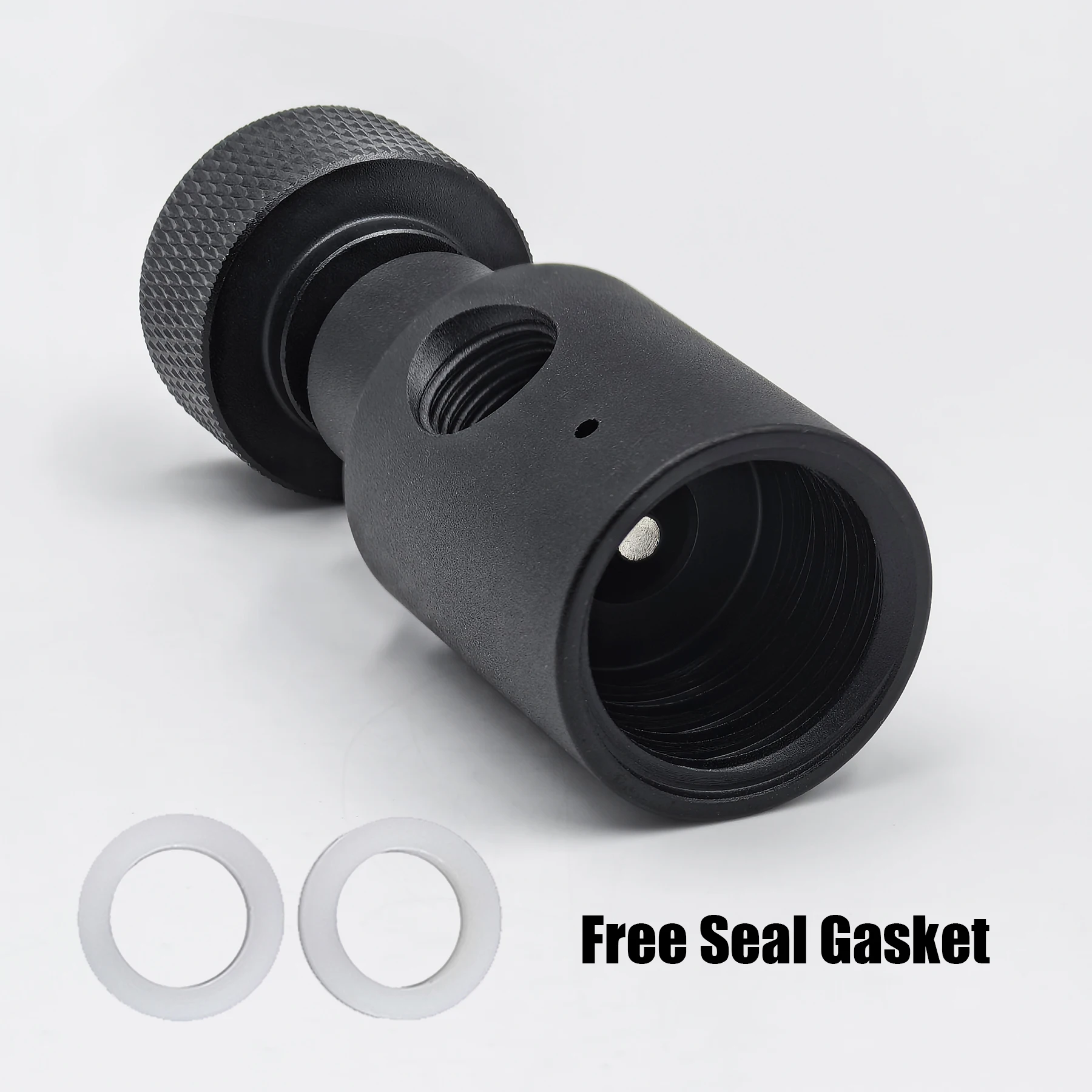 Soda Dòng CO2 Xe Tăng Xi Lanh UFA Đa Năng Lấp Đầy Adapter Sodastream Sạc Nhanh HPA Adapter Trên/Tắt Với Lỗ Thông Hơi Chảy Máu van