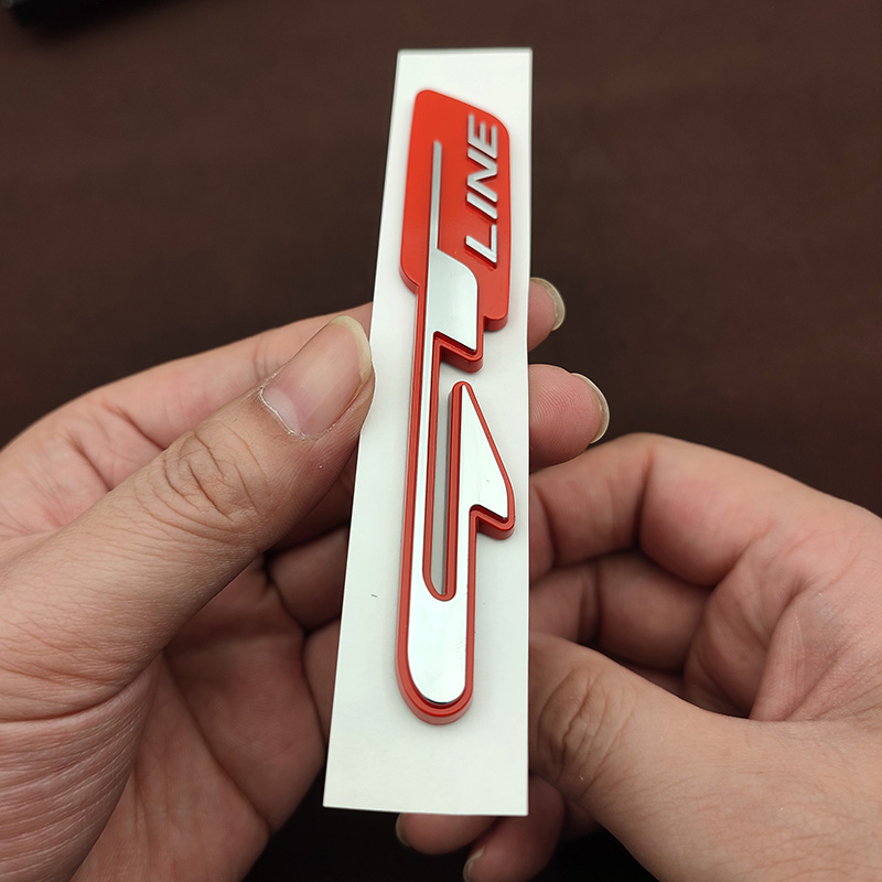 3D ABS Logo GT Line Emblem Car Fender Badge Decals For Forte Ceed Cerato K3 K5 Proceed Sportage GT Line Sticker Accessories
