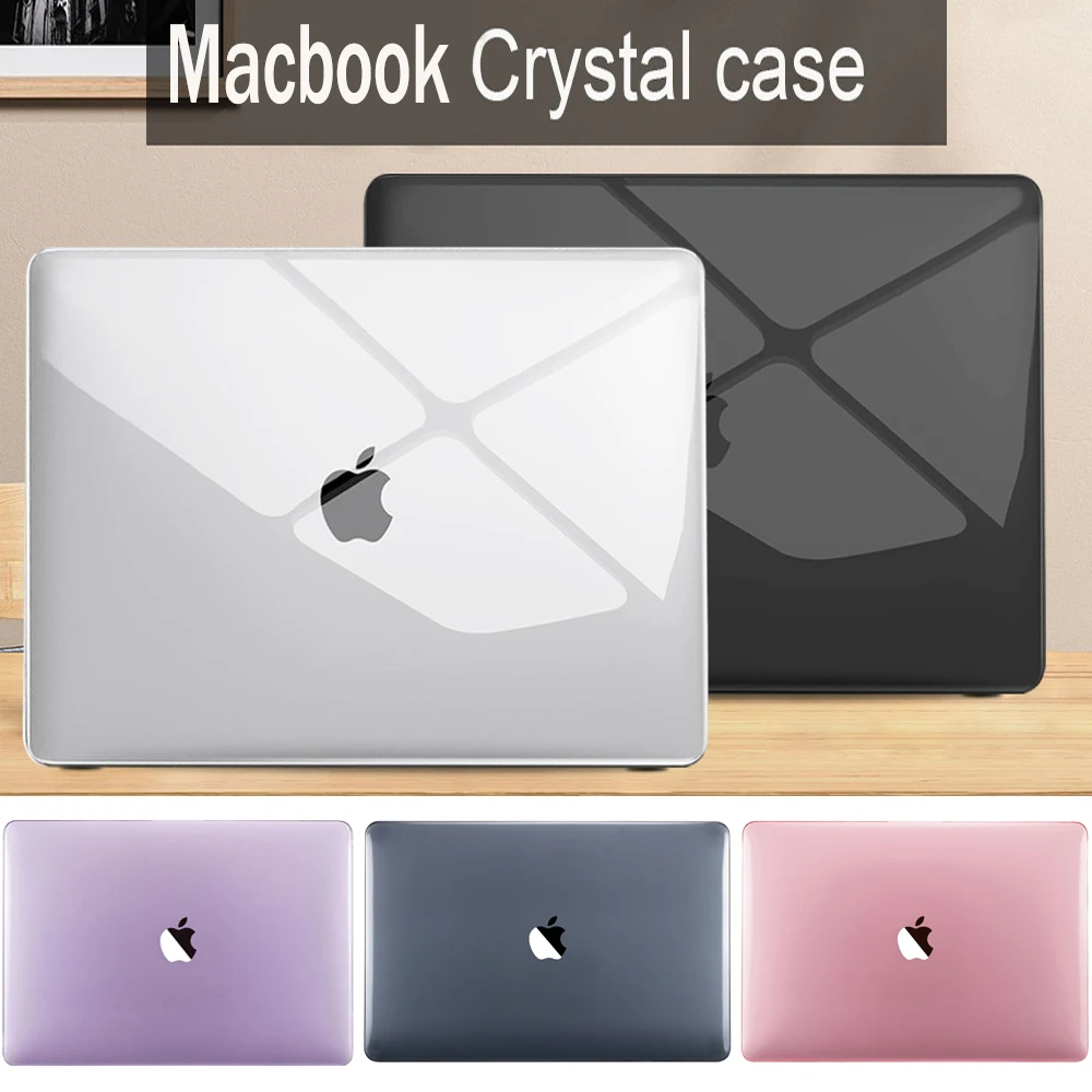 Laptop Case Voor Apple Macbook 13 13.6 Inch Voor M1 Chip Pro 13 A2338 Air 13 A2337 A2179 2022 M2 Air 13.6 Crystal Beschermhoes