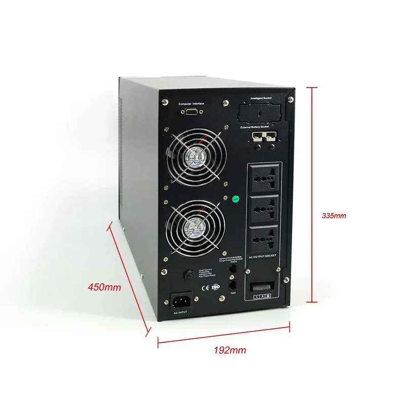 온라인 UPS 1kva 2kva 3kva 백업 전원 공급 시스템 고주파 온라인 UPS 순수 사인파