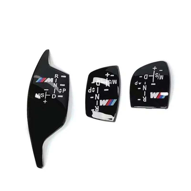 Panel de perilla de palanca de cambios de coche, pegatina de cubierta de botón de engranaje para BMW 1 3 5 7 Series X1 X3 X5 X6 M3 M5 F01 F10 F30 F35 F15 F16 F18 F34 F36 E71