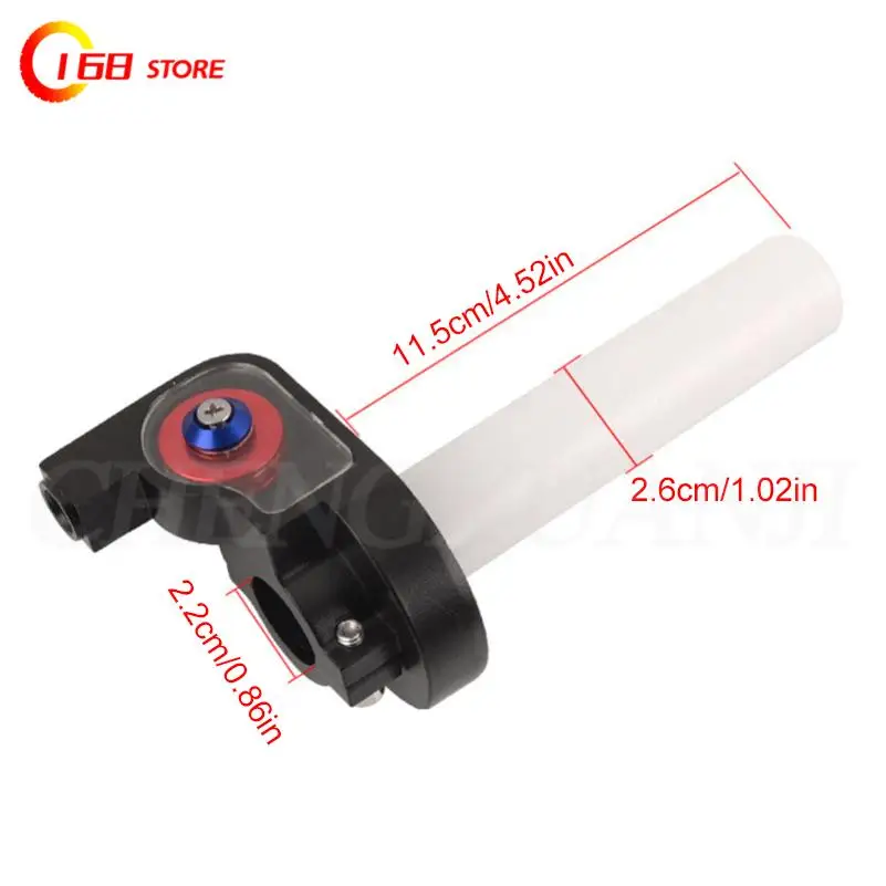 Punhos de acelerador de giro rápido para motocicleta, 22mm, 7/8 polegadas, torção, punho do acelerador de gás, para dirt pit bikes, atv, gpx, sdg, peças
