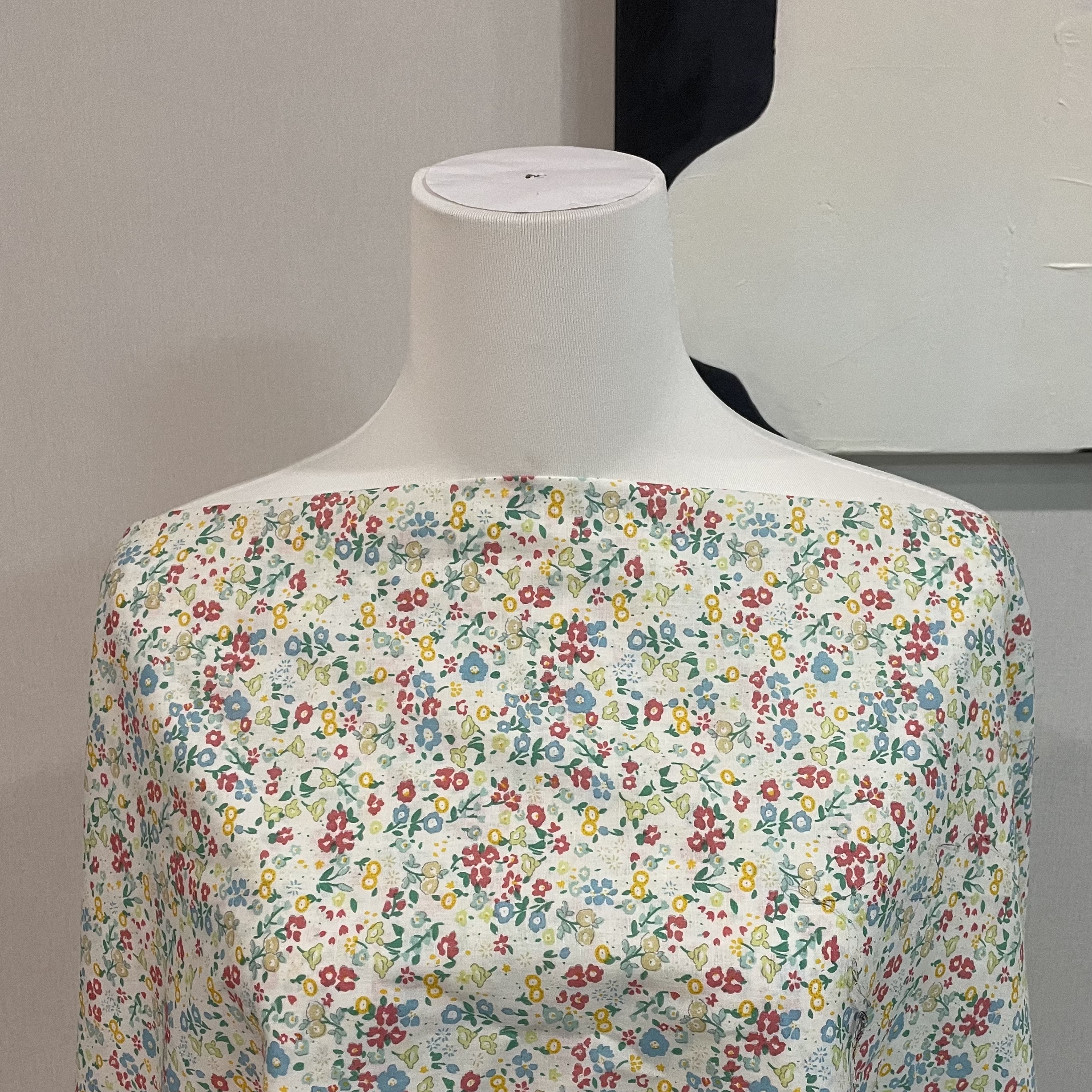 145 × 50 センチメートル綿ポプリン牧歌的な花 40 s ティスンリバティ生地子供のためのベビー縫製布ドレススカート DIY 手作りパッチワーク