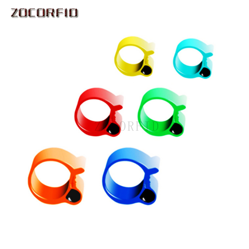10 Stks/partij 125-134.2Khz Rfid Chip Kaart Kip Footstags/Eend Ring Tag/Kip Voet Rfid Tags