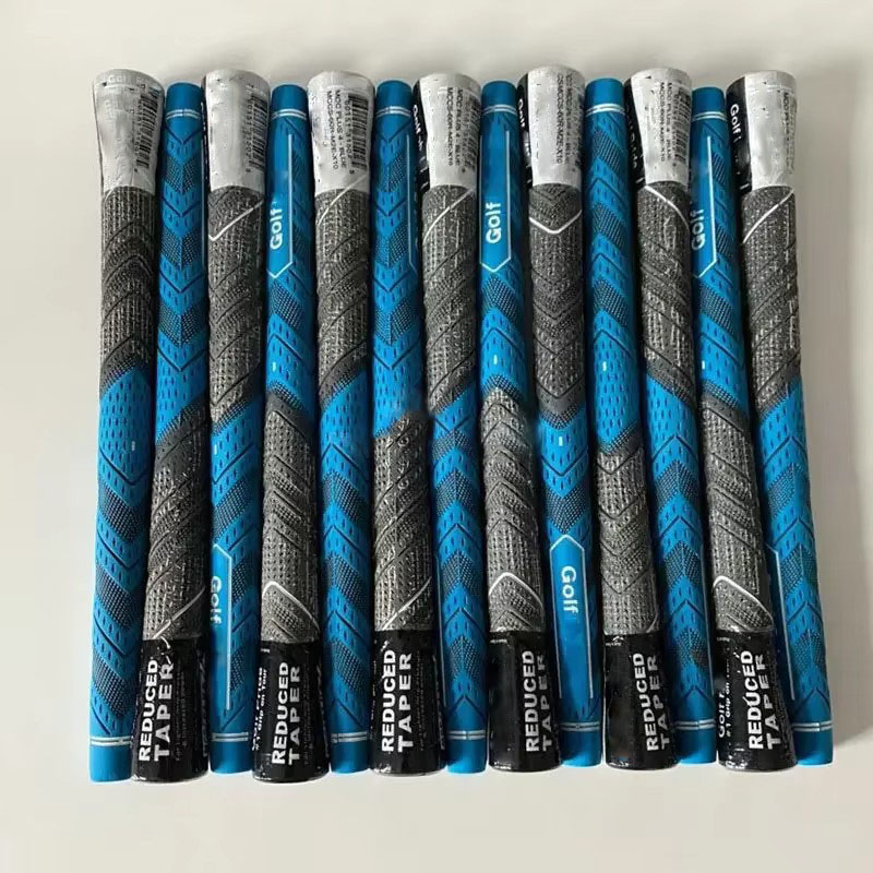 ใหม่ 13PCS Golf Club Grips ชุดมาตรฐาน/ขนาดกลาง Mens ยางกอล์ฟ Grips 5/10Pcs เส้นด้ายฝ้าย Golf Grip เหล็กและไม้ Grip universal