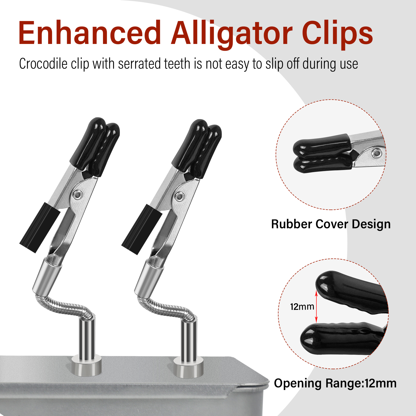 NEWACALOX Soldering Helping Hands 4 Magnetic Universal Flexible Arm Welding Assistant PCB Clamp Thir Hand Welding Repair Tools