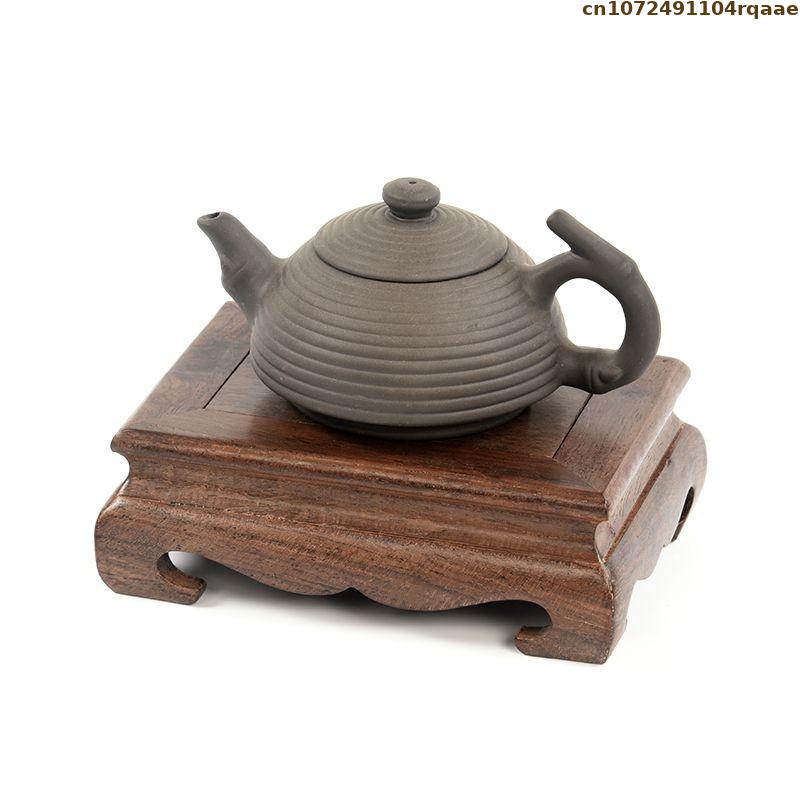 Standing Flower Bonsai Plant Shelf Wooden Frame Pot Display Rack Log Lathe Plant Scaffold Holder Home Garden Organization
