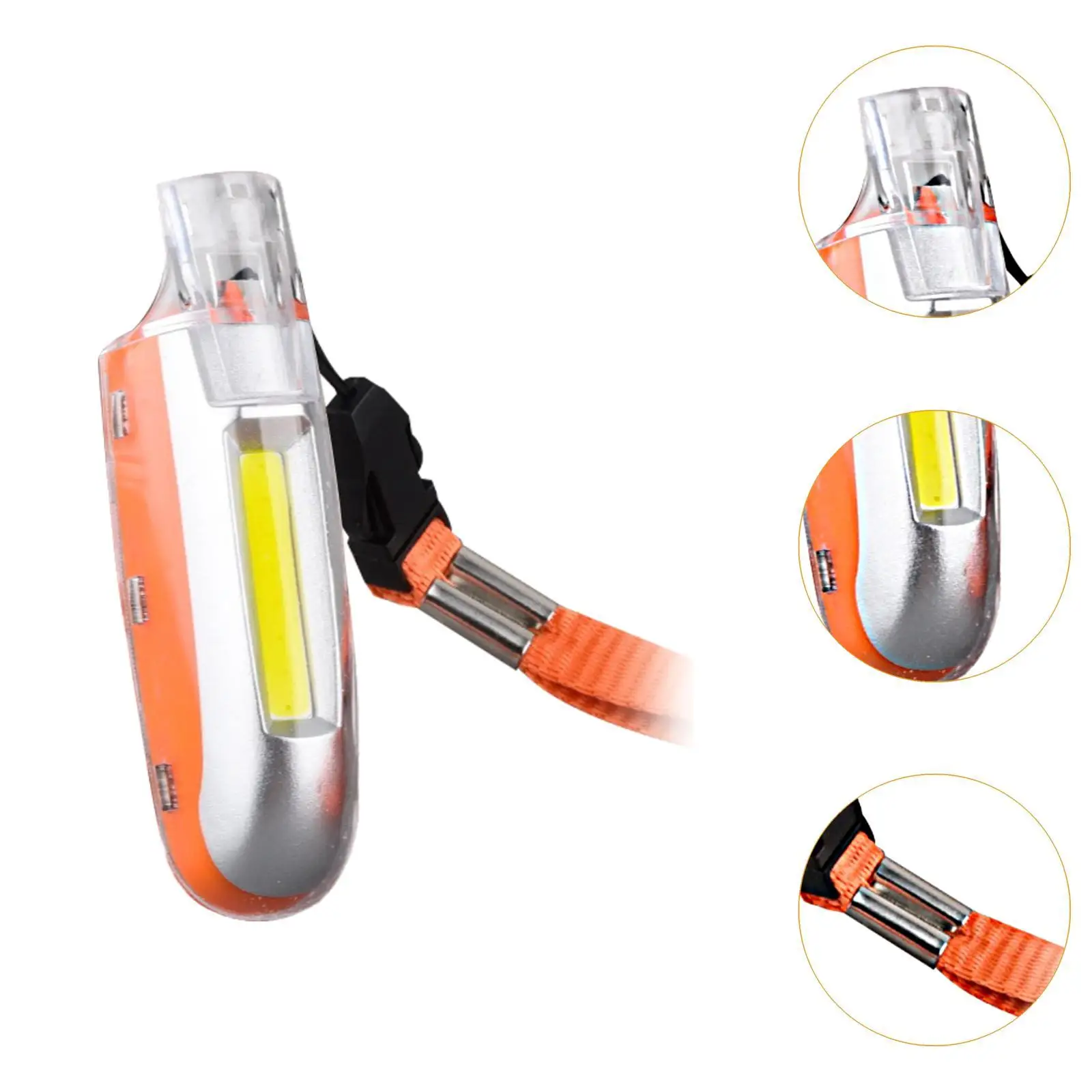 นกหวีด LED ไฟเตือนนกหวีดสําหรับการเดินป่ากิจกรรมกลางแจ้งแคมป์ปิ้ง