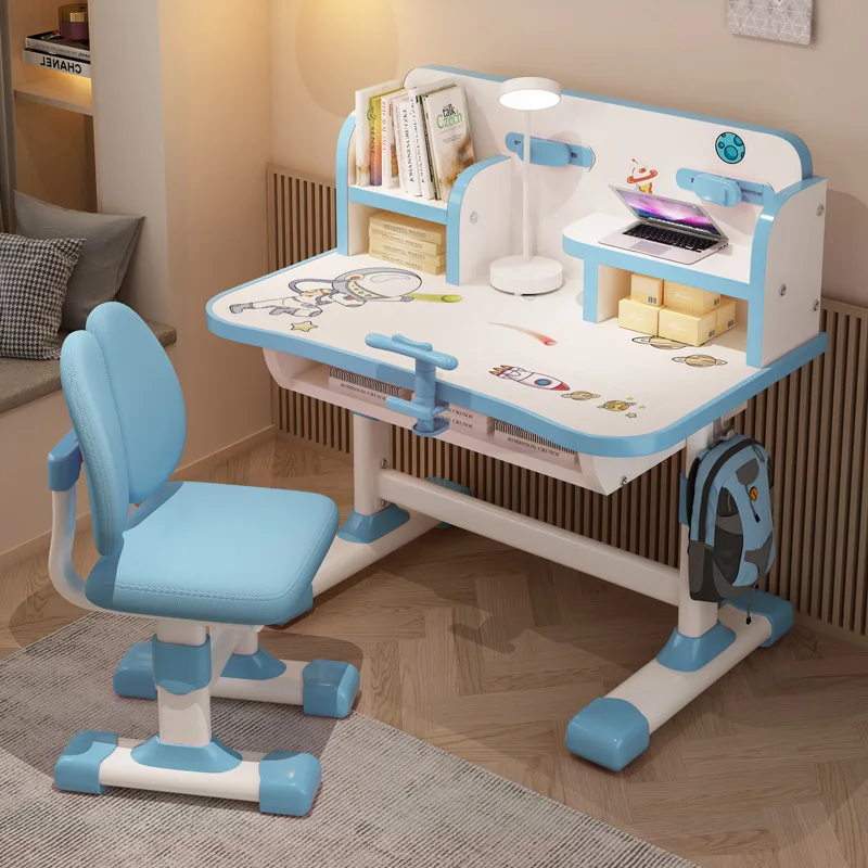 75x105 cm Ragazze/Ragazzi Regolabile Studente Sedia da scrivania Scrivania per bambini Scrivania per studenti Set di sedie da tavolo per bambini a casa