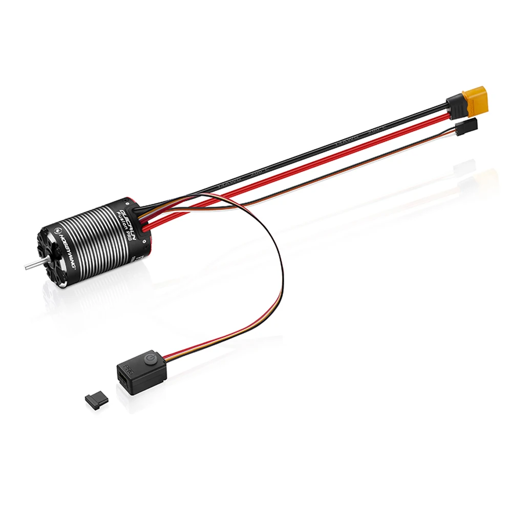 HobbyWing QuicRun Fusion PRO 540 60a 2300KV wasserdichter zwei-in-eins bürstenloser Motor, geeignet für 1:10 TRX-4 SCX10 RC-Fahrzeuge