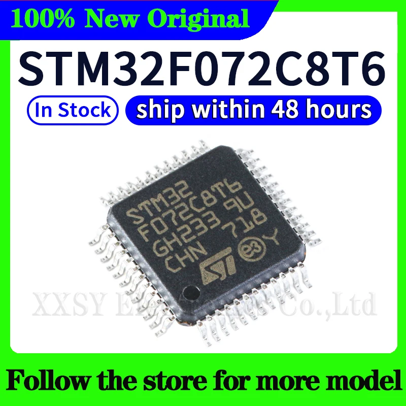 STM32F072C8T6 En stock