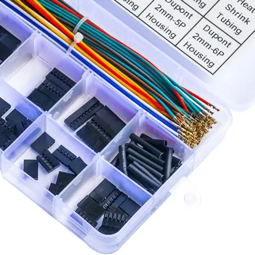 Разъемы 2,0 мм и кабели 24AWG, Φ Dupont,Dupont-2.0 Single Row * 2/3/4/5/6/7/8/9/10P (Dupont-2.0mm)