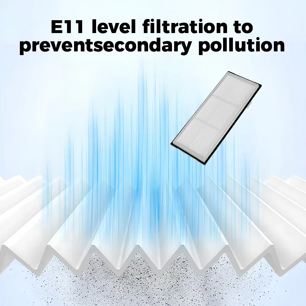 HEPA Filter For Roborock G10S PRO/G10S Pure/G20/S7/S7 MaxV Ultra/S8/S8 Pro Ultra/T7S/S70/S75 Robot Vacuum Cleaner Accesories