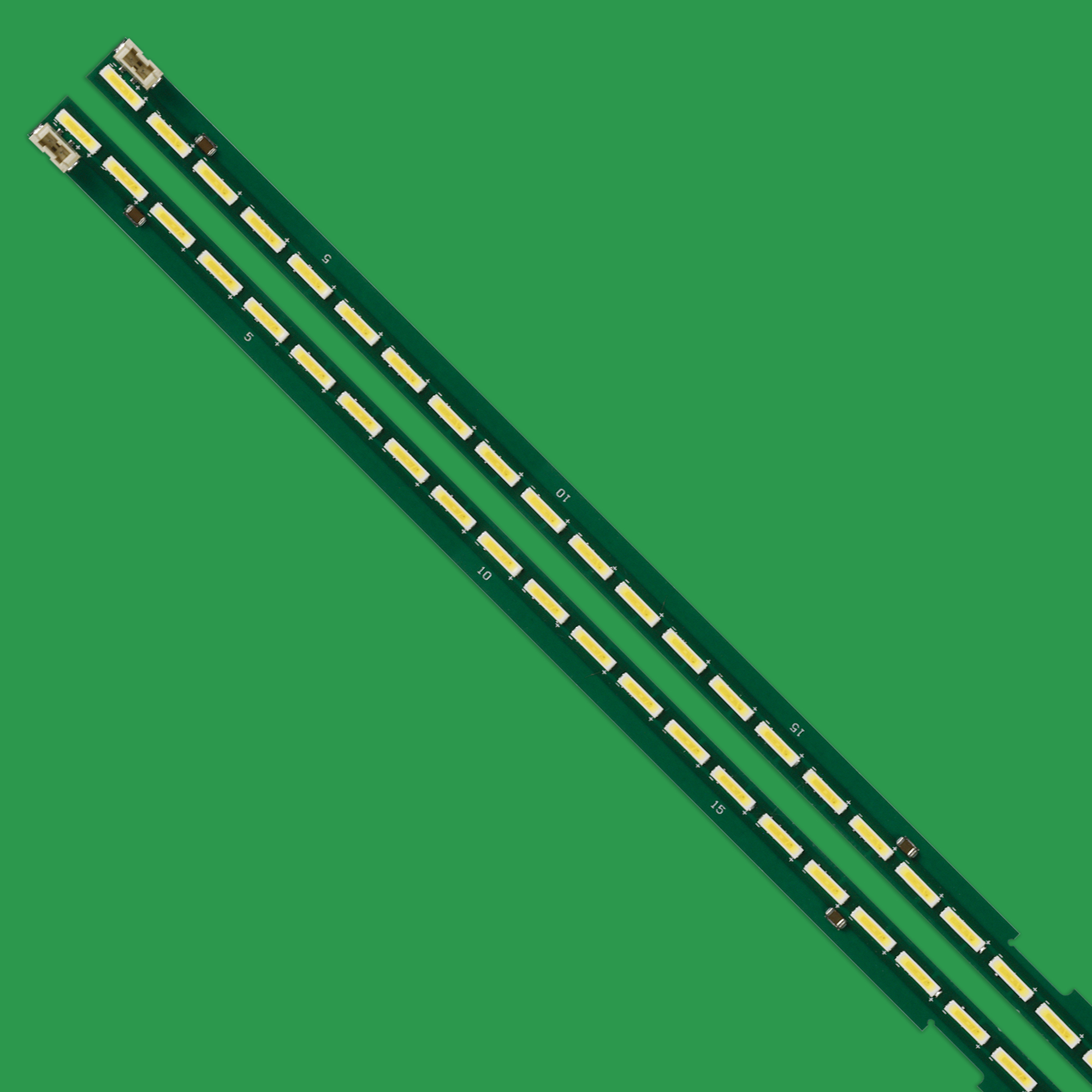 2 uds tira de LED para iluminación trasera 65UH6030 65UF6800 65UH6150 65UF6450 65UH615V 65UH625V 65UH600V 65UH5B-BD 6922L-0143A 6916L-2305A 2306A