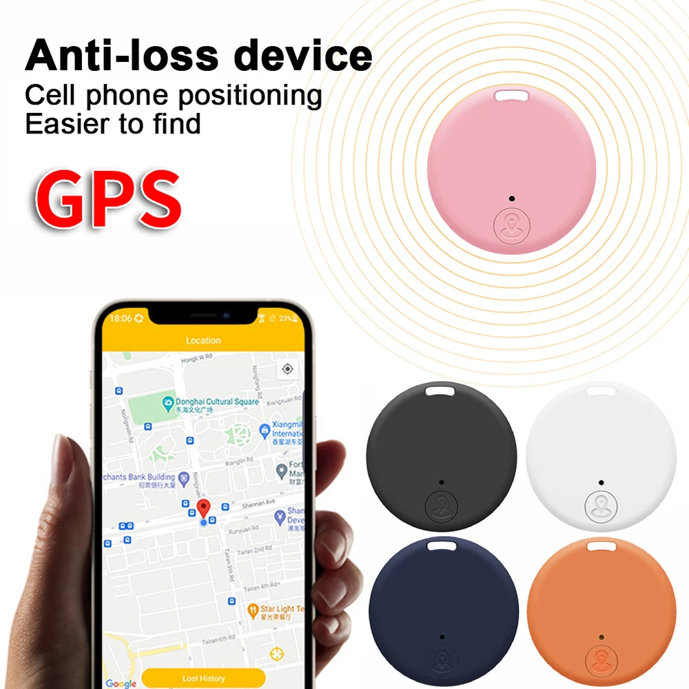 Anti-Verloren Gerät Mini GPS Tracker Bluetooth Haustier Kinder Brieftasche Tracking IOS Android Smart Finder Locator Zubehör 2025