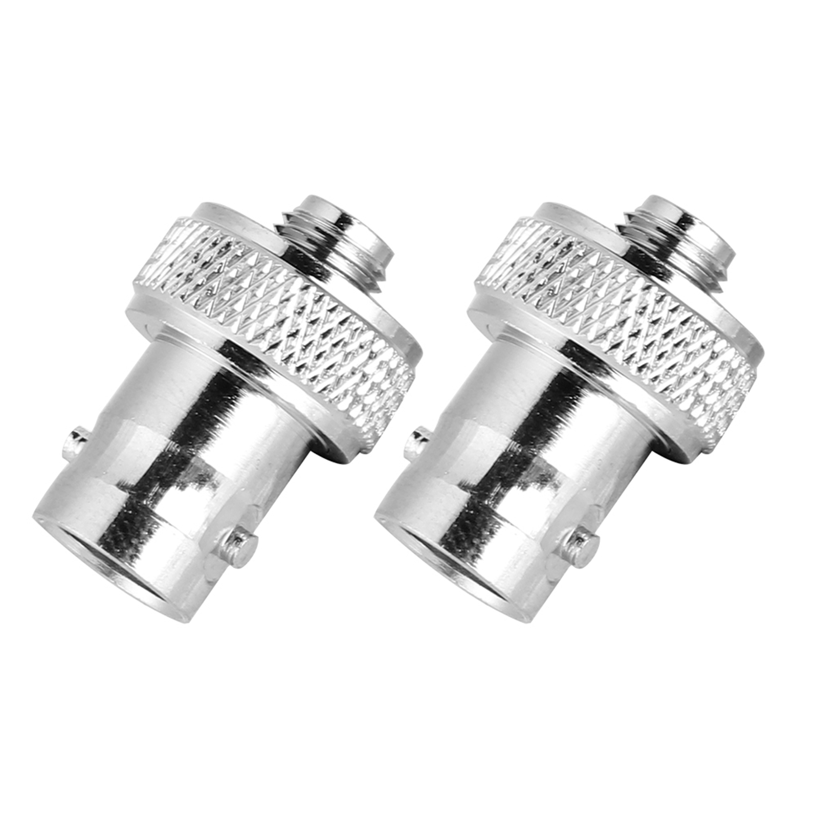 2 piezas SMA hembra a BNC hembra convertir conector adaptador