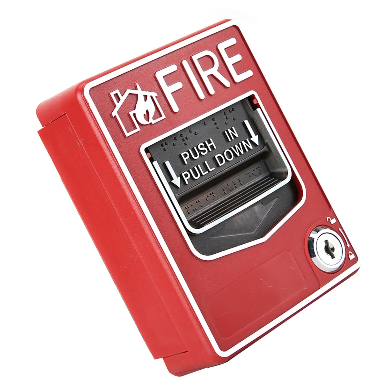 9-28VDC Manual Multiple Wire System Safety Fire Pull Station Alarm Button Call Point Safety