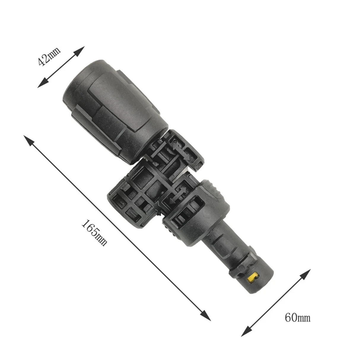 A72P For Vario Power Jet Short 360° 180 S Rotatable High Pressure Water Nozzle for K2 - K7 with Variable Pressure