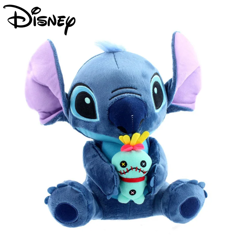 Kawaii Disney Stitch Plush Doll Toys Anime Lilo & Stitch Stuffed Doll Cute Stich Plush Doll Kids Birthday Gift Children Toy