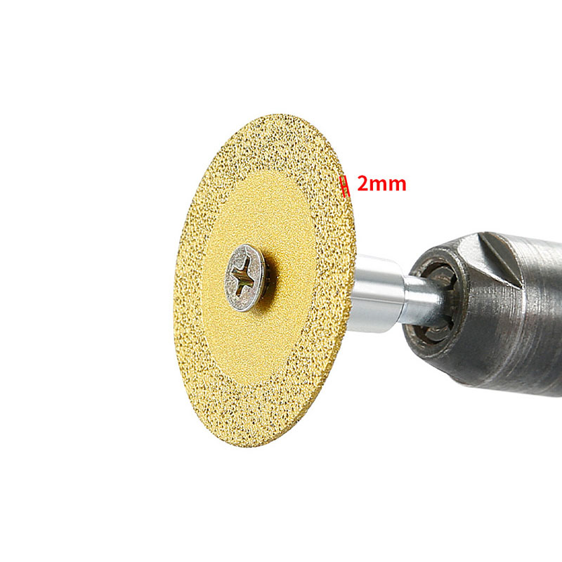 Small Diamond Cutting Disc Circular Saw Blade Grinding Wheel Rotary Abrasive Disc for Seam Cleaning Marble Jade Ceramic Tile