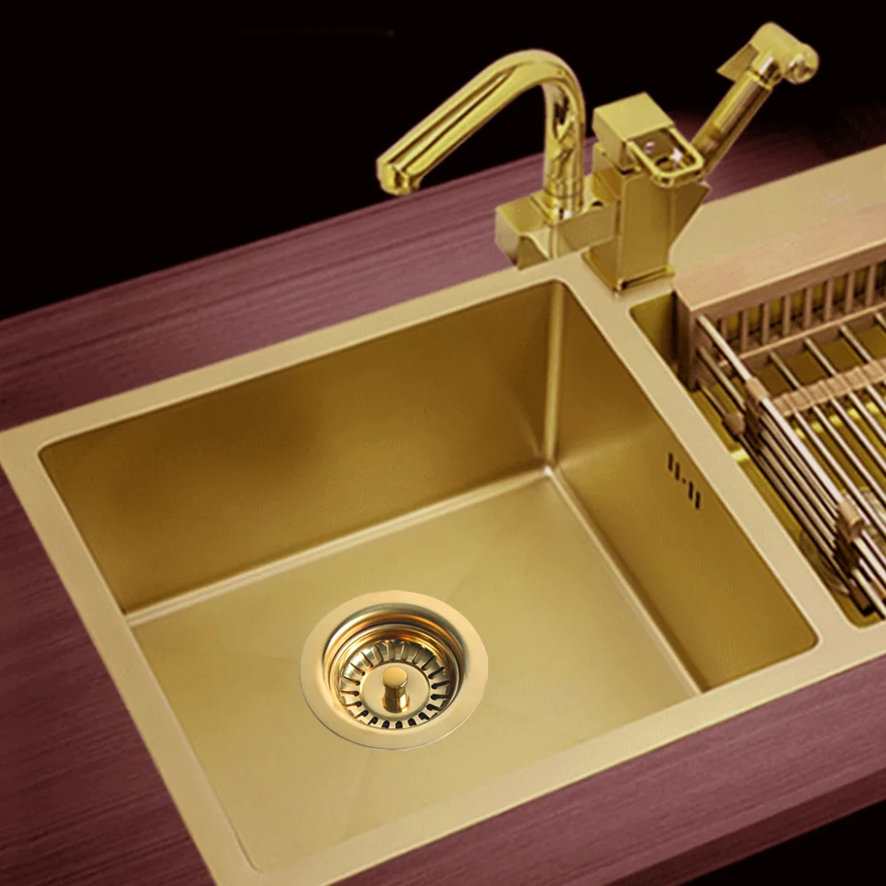 Talea Sink Strainer 3 1/2 "นิ้วDrainer 11.4 ซม.ขยะDowncomerสีทองDrainerสําหรับห้องครัวXK225C036