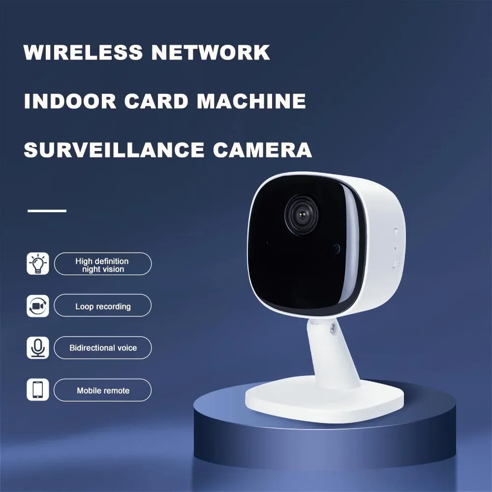 Telecamera Wifi da 3 MP Baby Monitor da 2,4 GHz per interni, telecamera di sicurezza Audio bidirezionale, visione notturna a infrarossi con app Ziicam