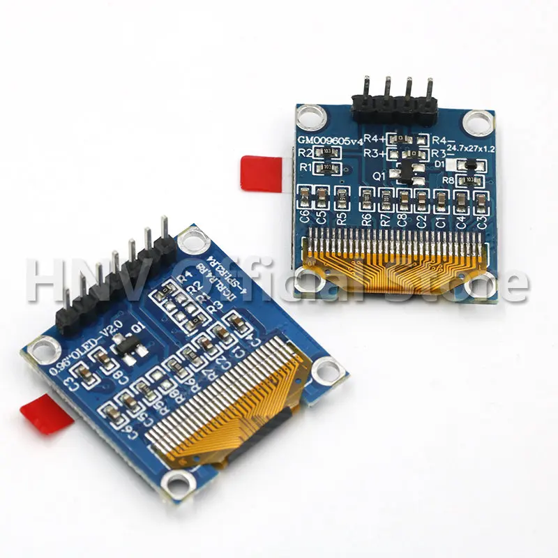 Màn Hình Oled 0.96 Inch IIC Nối Tiếp Trắng Màn Hình Hiển Thị OLED Mô Đun 128X64 I2C SSD1306 12864 Màn Hình LCD Ban GND VDD SCK SDA forArduino