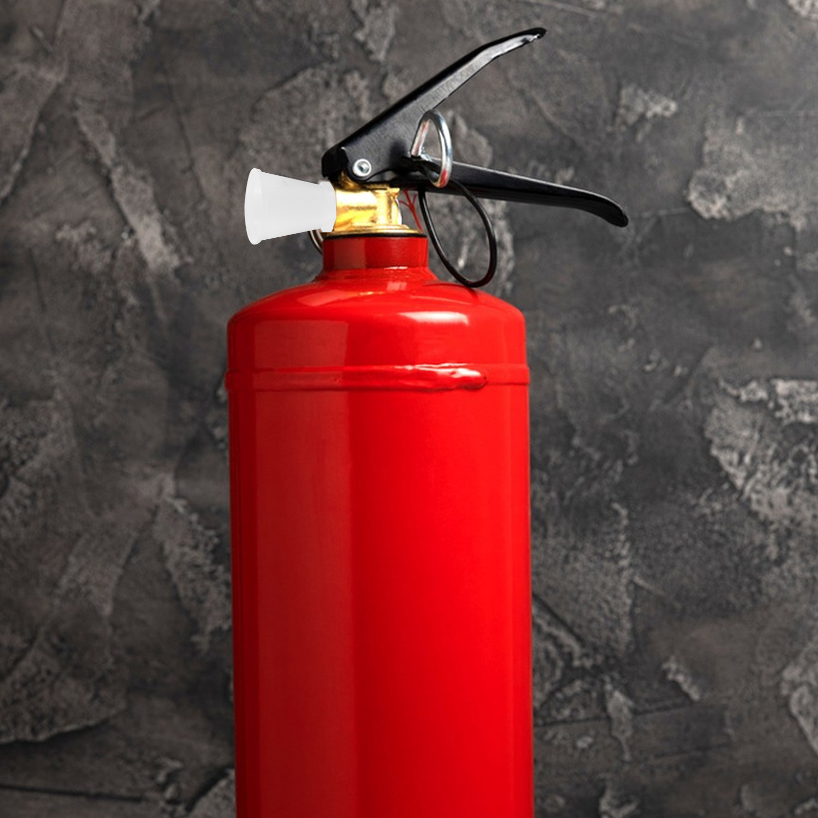 6 uds accesorios para extintor de incendios piezas suministros extintores boquilla portátil boquillas de plástico de mano ancha