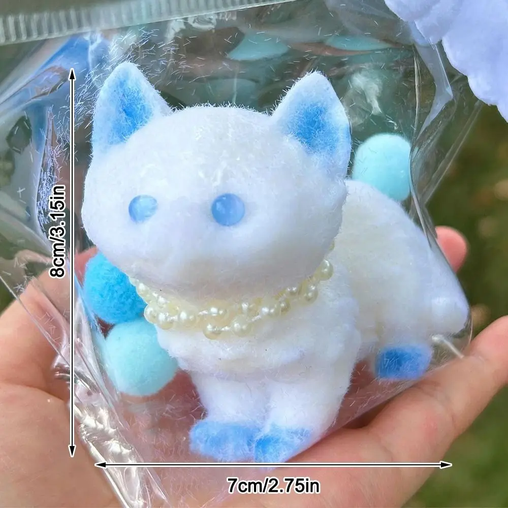 Soft Release Squeeze Cat Toys Cartoon Stress Relief Cat Stress Relief Squeeze Ball TPR Funny Pinching and Decompressing Toy