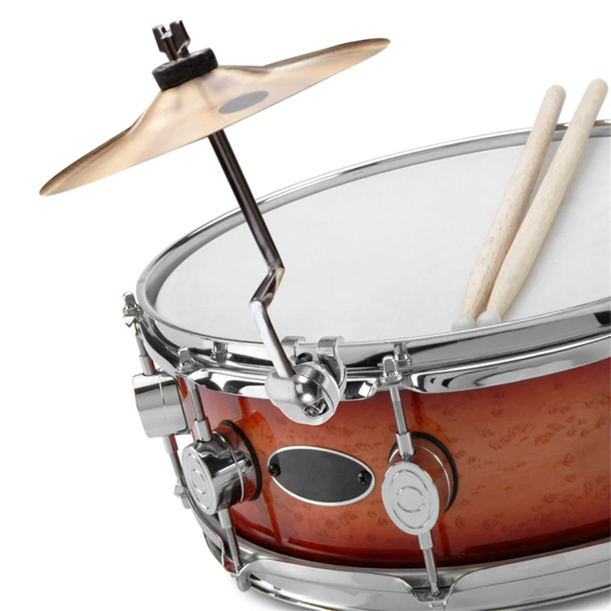 Drum Holder Cymbal Arm Snare Drum Metal Part Rack Tube Boom Attachment Instrument Rod Clamp Clip F
