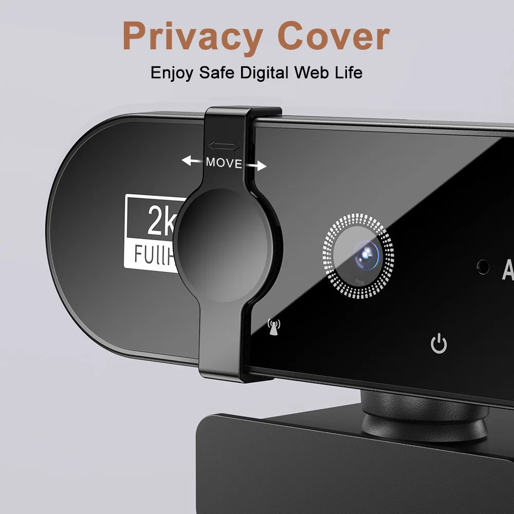 1080P Full HD-webcam met ingebouwde microfoon - USB-autofocuscamera voor pc-laptop Ideaal voor video-opnameconferenties