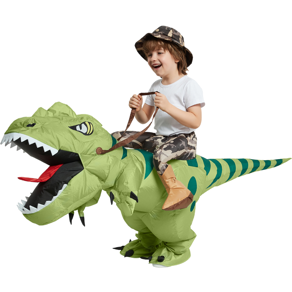 Надувной костюм с изображением животных, надувной костюм T-Rex, детская ролевая игра с динозавром, игра для взрослых и детей, подарок на день рождения