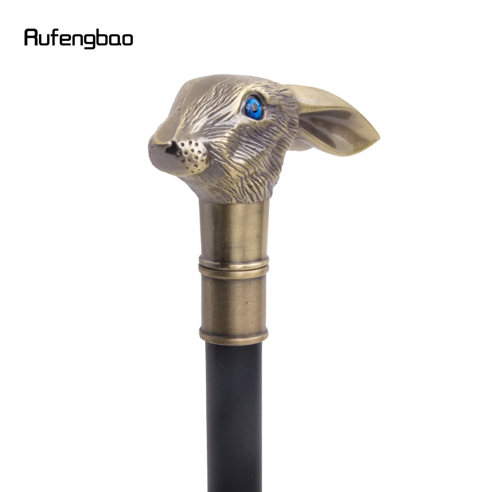 Kupfer Kaninchen Langohr Gentleman Gehstock Mode Gehstock Gentleman Crosier Knopf Gehstock 93cm