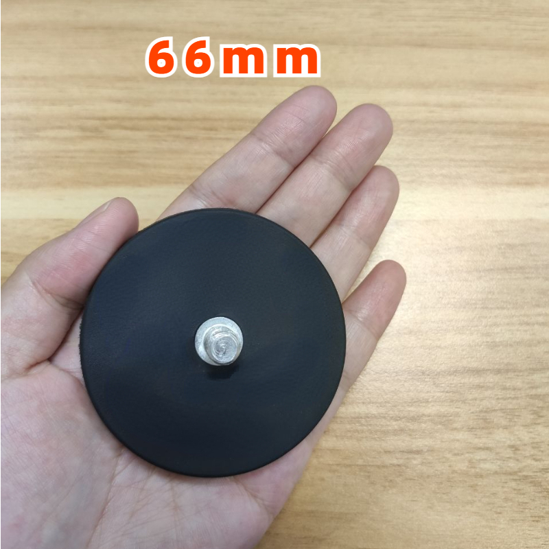 2PCS 66mm/88mm M8/M10 Bolt Magnetic Base Mount Bracket Clamp LED Work Light Bar Holder SUV Offroad