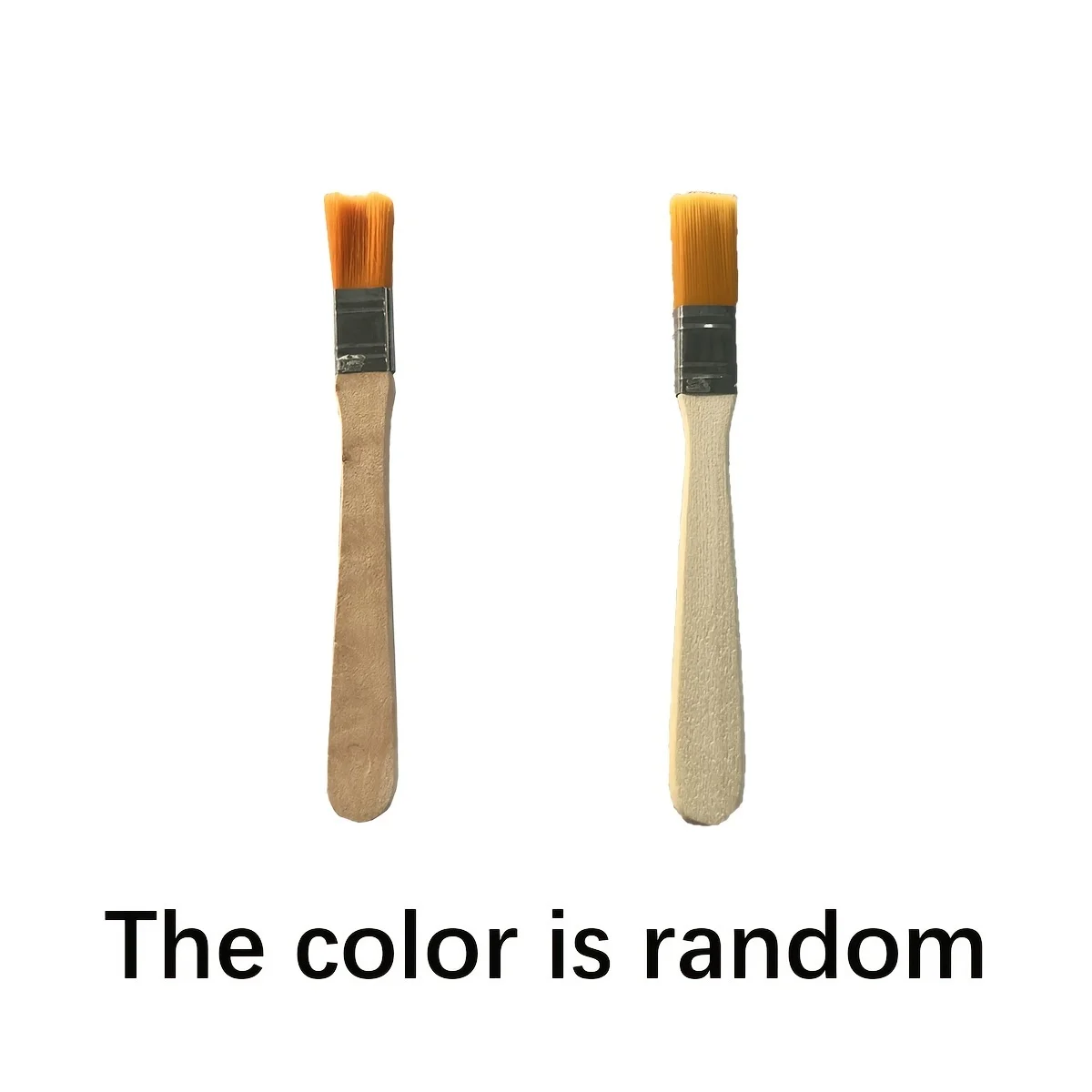 24/48pcs-nylon brushes, short wooden handle art paint brushes, watercolor brushes, wall brushes, art brushes, cleaning tools