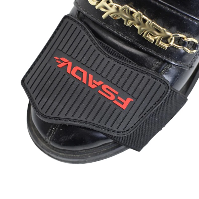 รถจักรยานยนต์ SHIFT Pad ยาง BOOT ฝาครอบป้องกันปรับ Shifter SHIELD Anti SLIP Pad รองเท้ารถจักรยานยนต์รองเท้าป้องกัน
