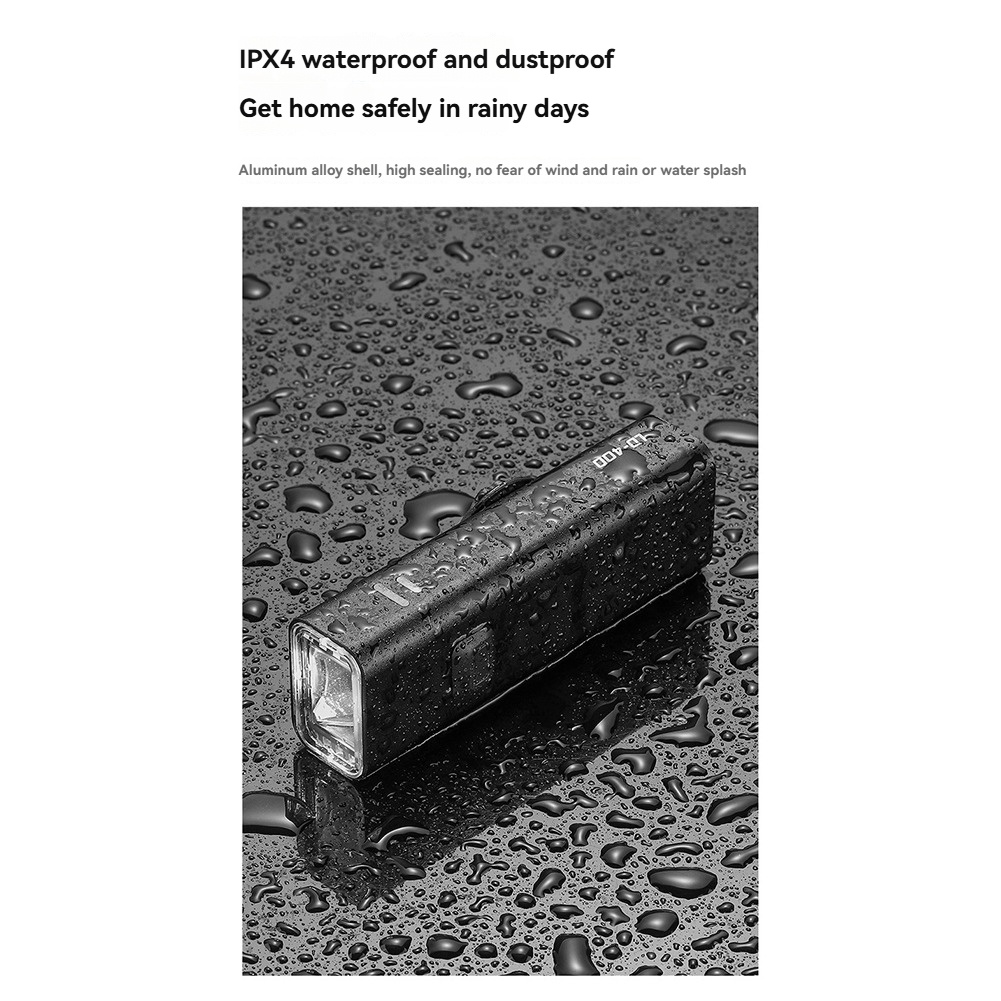 BAAU サイクリングライトセット 800LM USB 自転車吊り下げフロントライト防水ロードバイクライトサイクルランプ