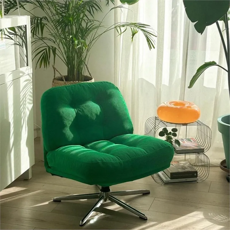 Richome salon canapé chaise rotatif balcon petite unité chaise unique Design sens loisirs chaise canapé meubles siège bouffées