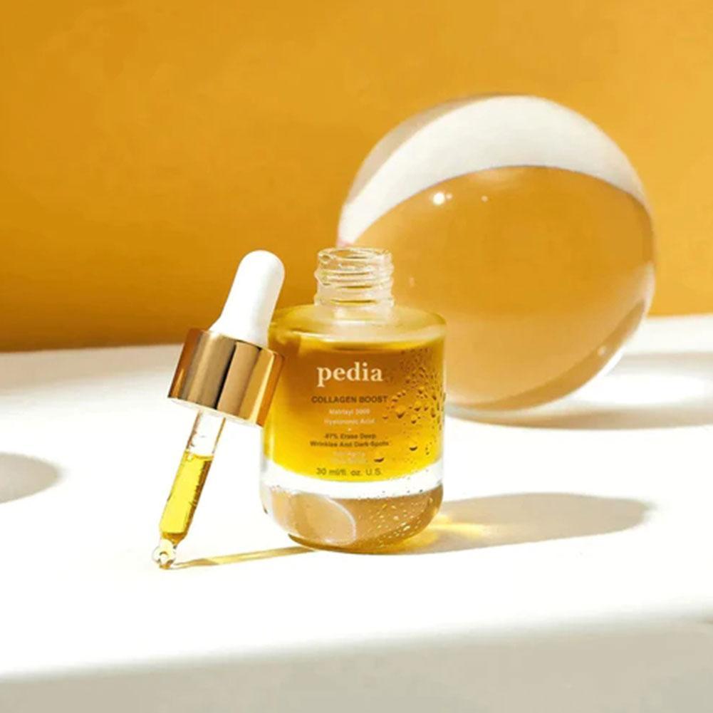 Soro facial sem lavagem, essência de colágeno, hidratação profunda, hidratante, anti-envelhecimento, melhora a elasticidade da pele para cuidados com a pele, loção facial