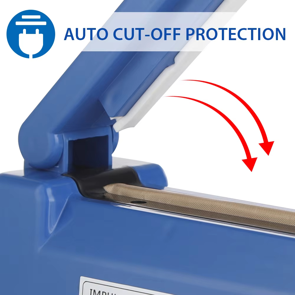 Electric Heat Bag Sealing Machine Plastic Bag Sealer Hand Press Food Seal Plastic Bag Impulse Sealer Fast Heat Packaging Machine