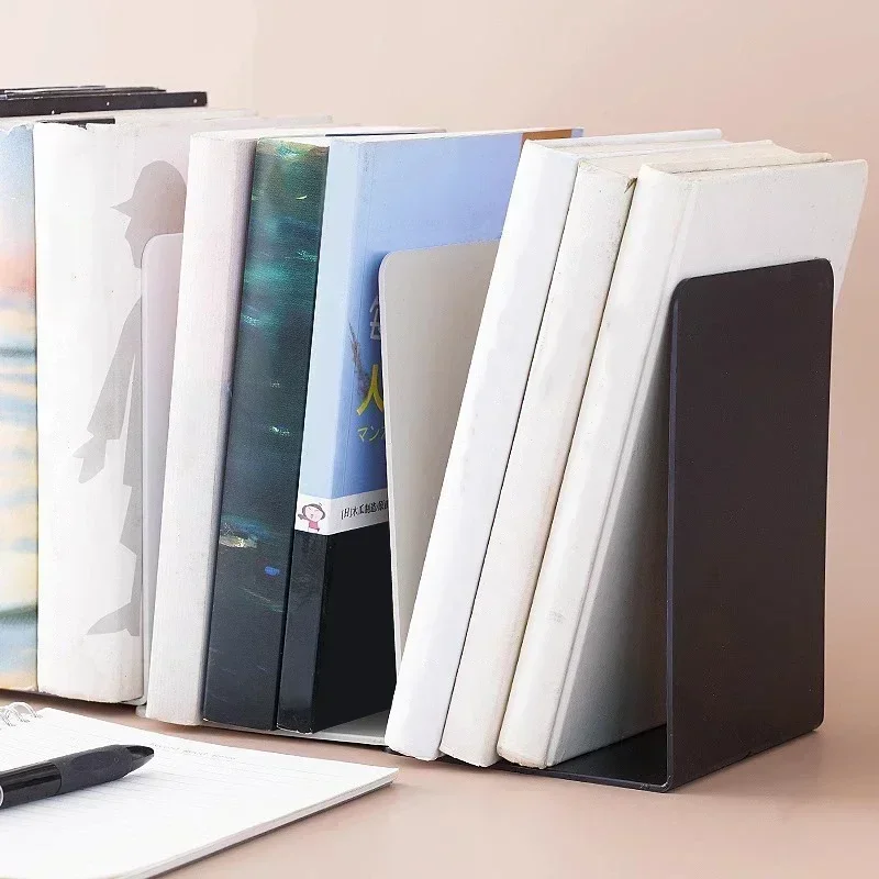 2 einfache Bücherregale, Desktop-Bücherregale, Bücherregale mit Trennwand für Studenten, Trennwand-Bücherregale, große Bücherregale, Lagerregal