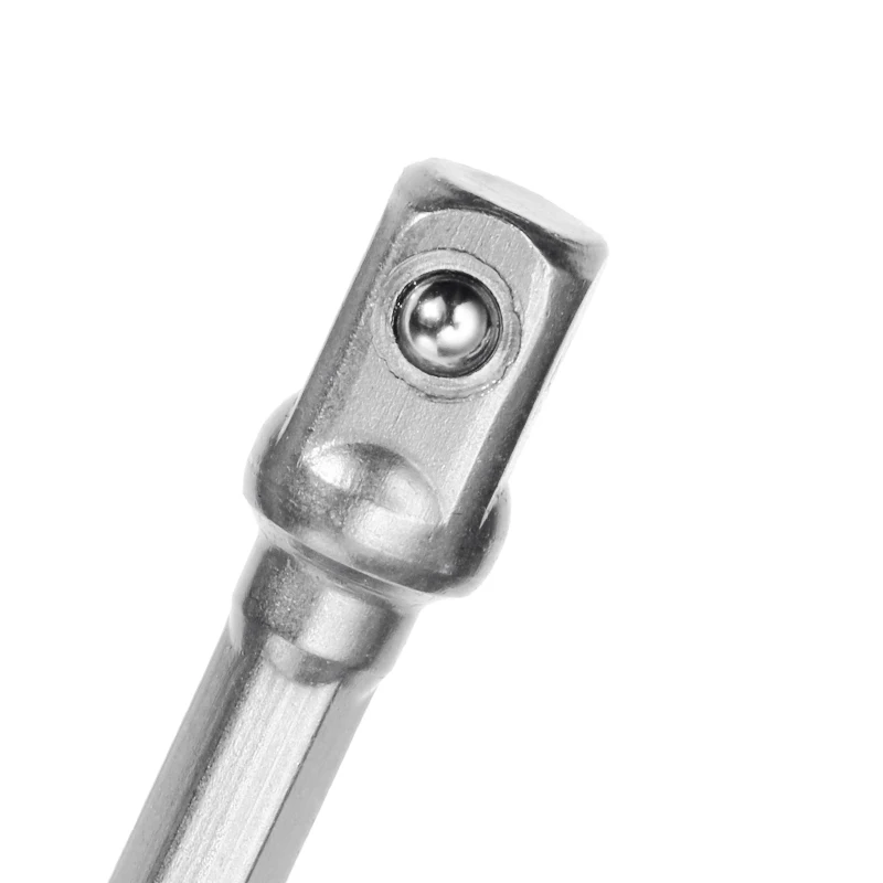 Chrome Vanadium Steel Socket Adapter Hex Shank to 1/4" 3/8" 1/2" Extension Drill Bits Bar Hex Bit Set Power Tools tightly Tools