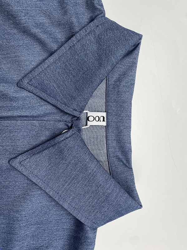 Modigirl blauwe dames jumpsuit met korte mouwen, zomer, originele creatie, button-down wijde pijpen, lange broek, rompertjes met zakken