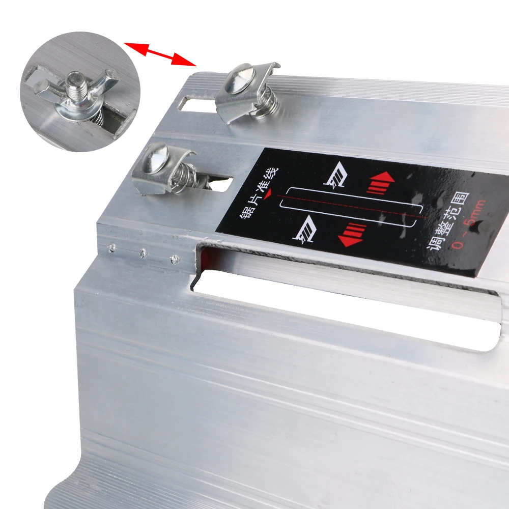Tile Marble Chamfering Guide Locator 45 Degree Angle Cutting Adjustable Manual For Stone Building Tool Corner Cutting Machine
