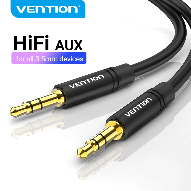 Vention Jack 3,5 мм Aux кабель между мужчинами 3,5 мм аудиокабель разъем для наушников JBL Xiaomi Oneplus кабель динамика автомобильный Aux шнур