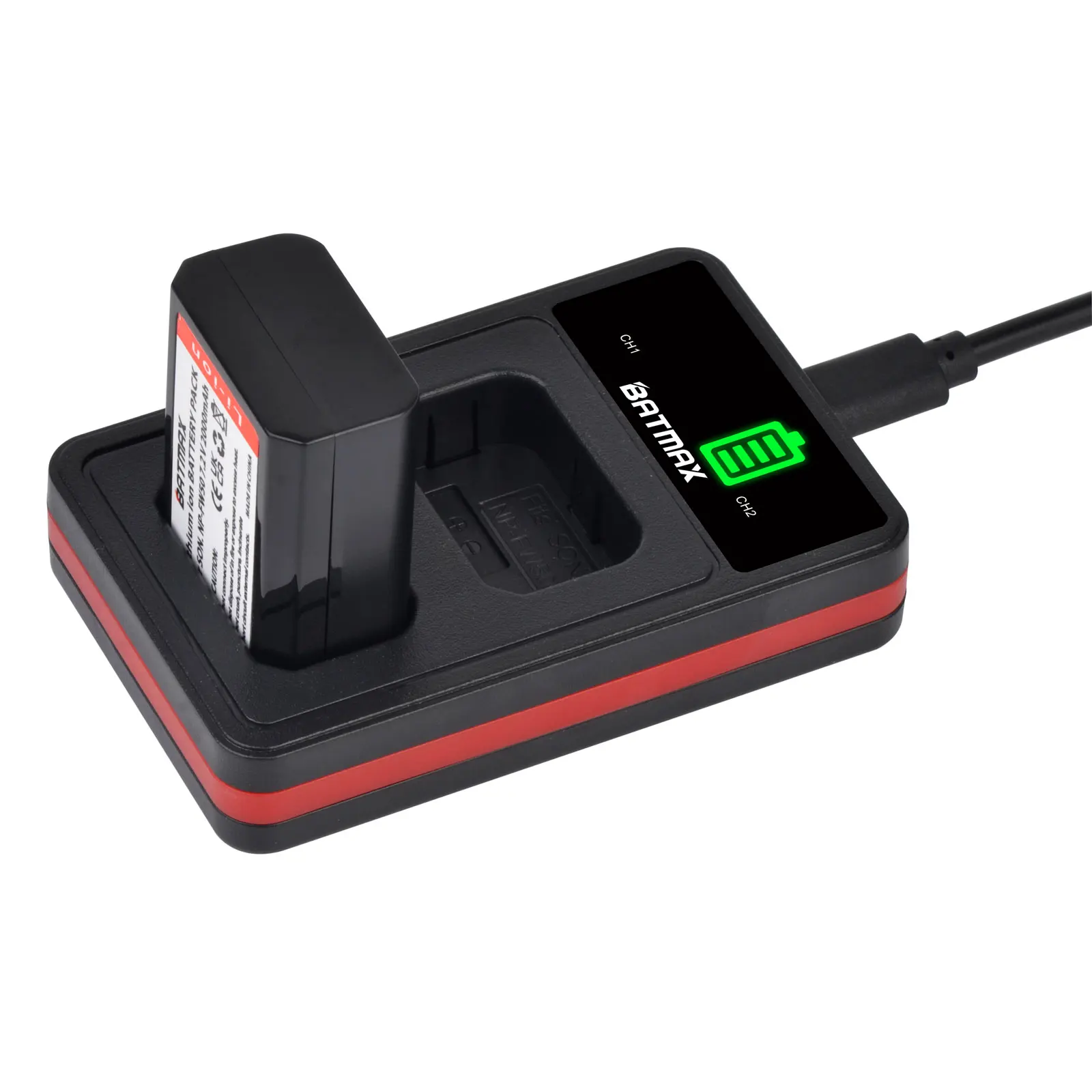 4X 2000MAh NP-FW50 NP FW50 Pin + Tặng Đèn LED USB Sạc Đôi Cho Sony A6000 A6400 A6300 A6500 A7 A7II a7RII A7SII A7S A7S2 A7R