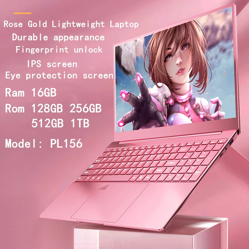 Windows 10 11 Pro Office Entertainment At Ease15.6 Intel Celeron N5095 Ram 16GB Rom 256GB 512GB  1TB SSD Dual WiFi Narrow Bezel