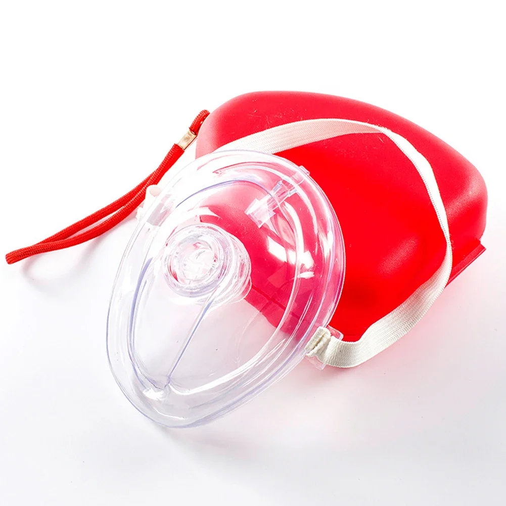 1-10 Uds. Máscaras de primeros auxilios de emergencia de rescate de resucitador máscara de respiración CPR válvula unidireccional de respiración bucal herramientas de primeros auxilios profesionales