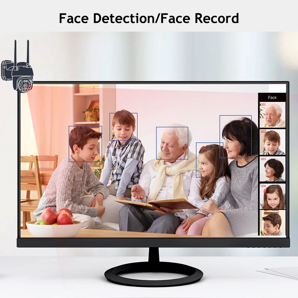 Techage H.265 NVR 8CH 5MP 4MP Беспроводной рекордер Wi-Fi CCTV IP-камера Система защиты безопасности P2P XMeye Pro ONVIF Сетевое видео
