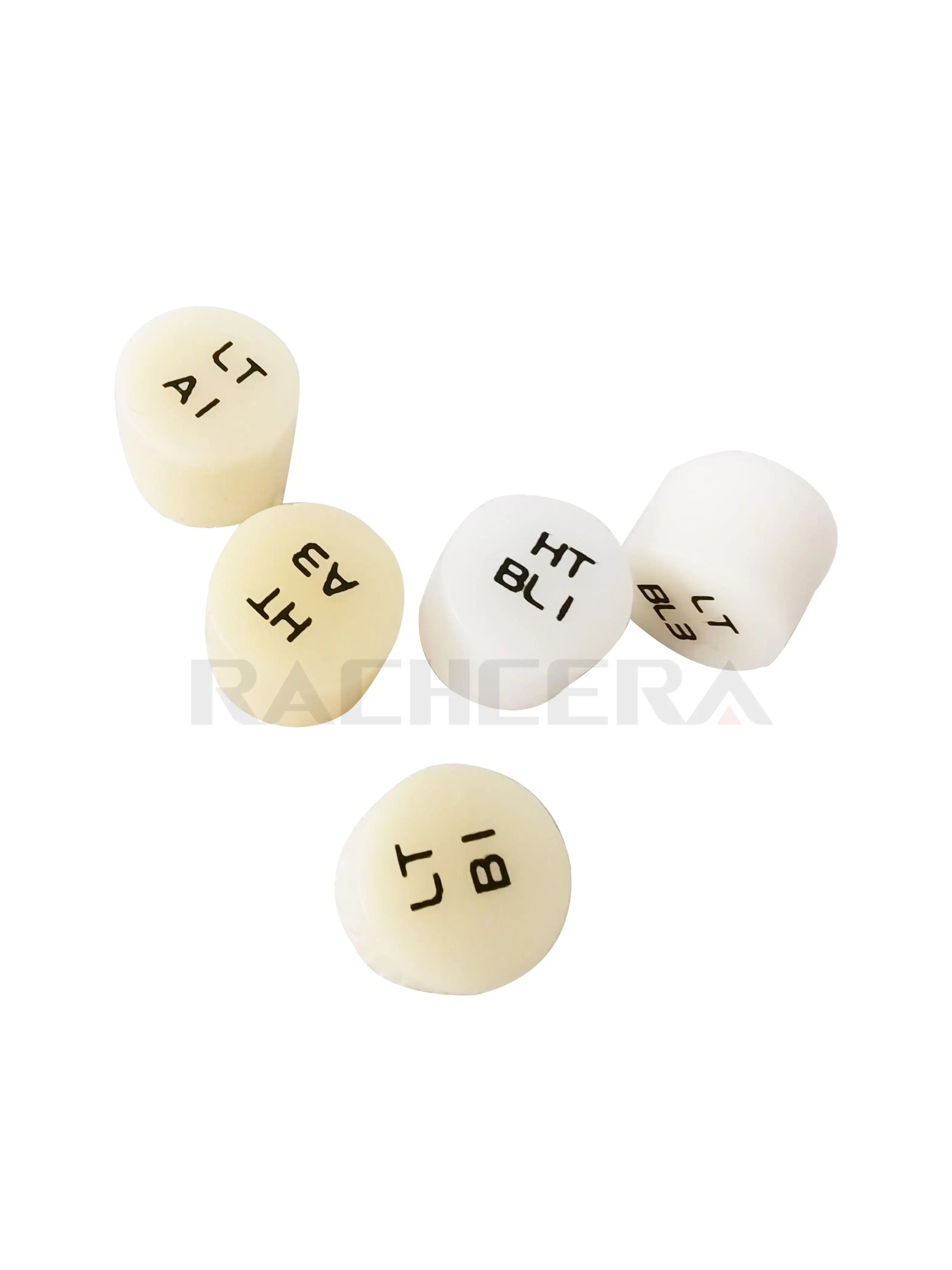 N Rachcera 5Pcs/Box Dental Press Ingots Lithium Disilicate Blocks HT/LT/MO